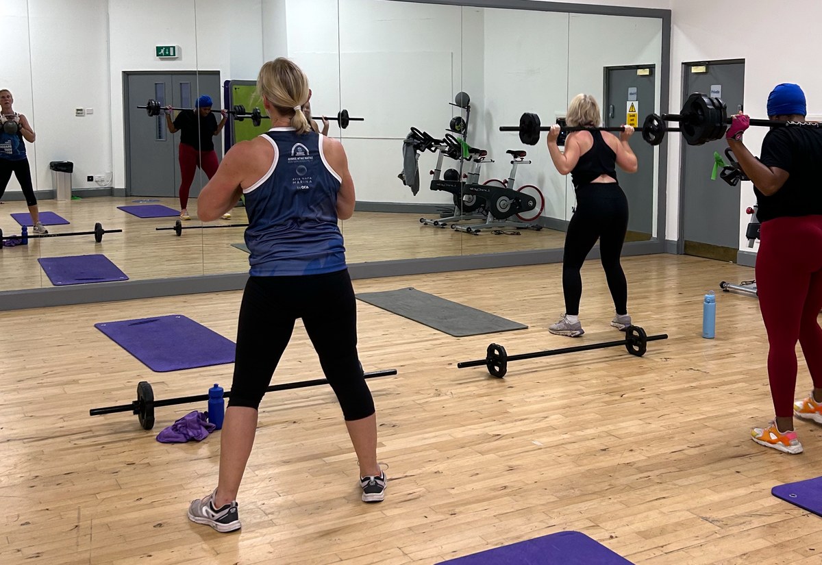 Group fitness classes